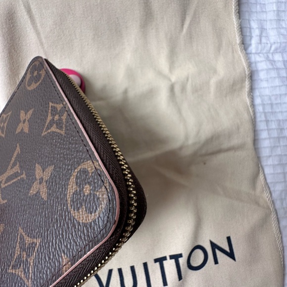 Louis Vuitton Monogram Blooming Flower Zippy Coin Purse Wallet Pink - Picture 7 of 14